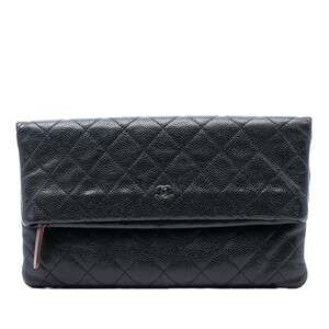 Chanel Beauty Cc Clutch Quilted Caviar #256285C17B
